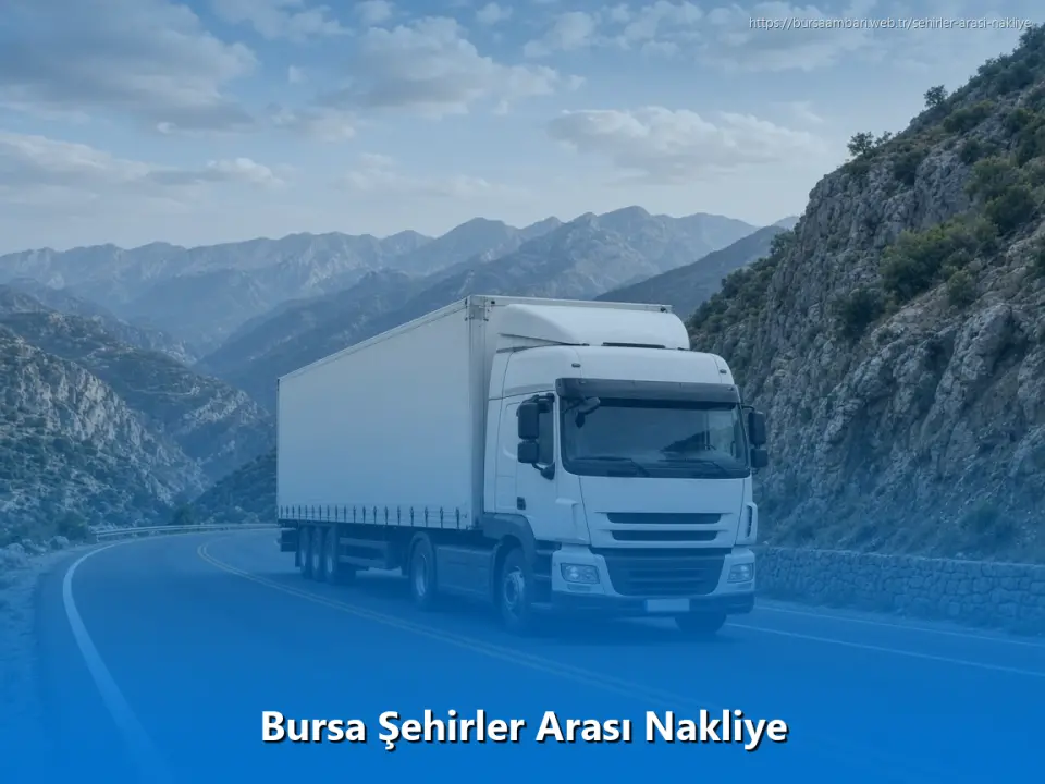 Bursa Şehirler Arası Nakliye